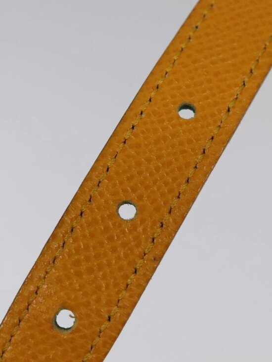 HERMES Belt Leather 28.3\